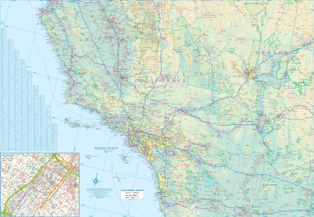 Carte de voyage - Californie | ITM