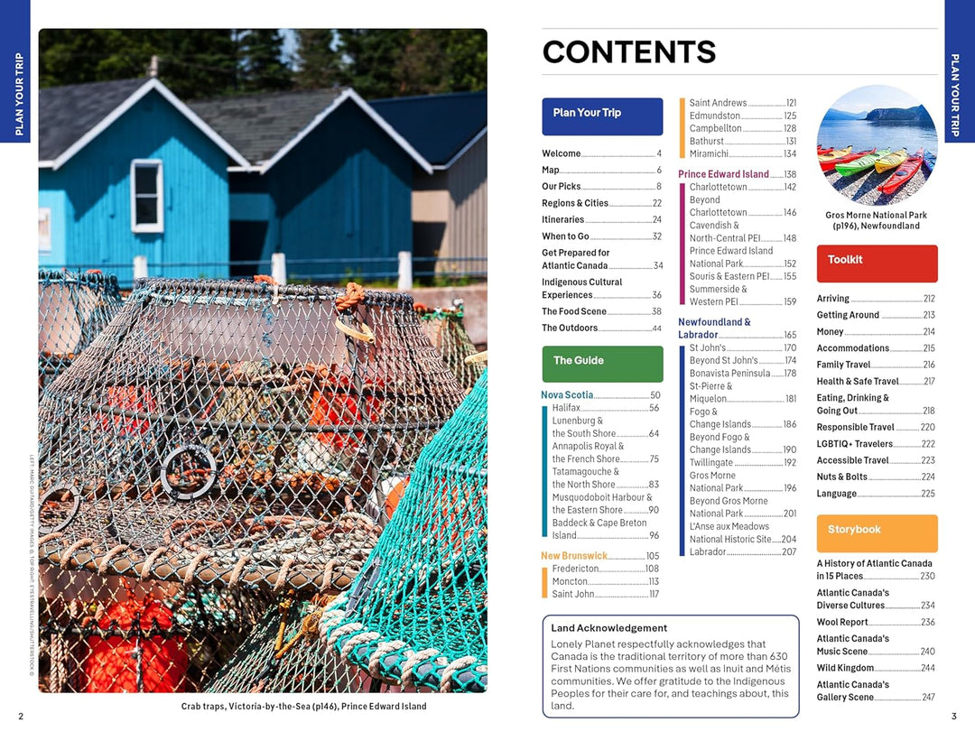 Guide de voyage (en anglais) - Atlantic Canada (Nova Scotia, New Brunswick, Prince Edward Island, Labrador & Newfoundland) | Lonely Planet