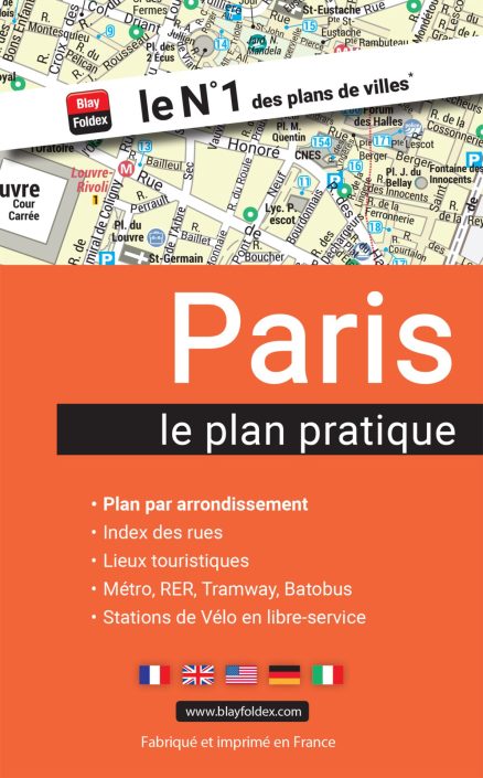 Plan pratique - Paris par arondissement | Blay Foldex