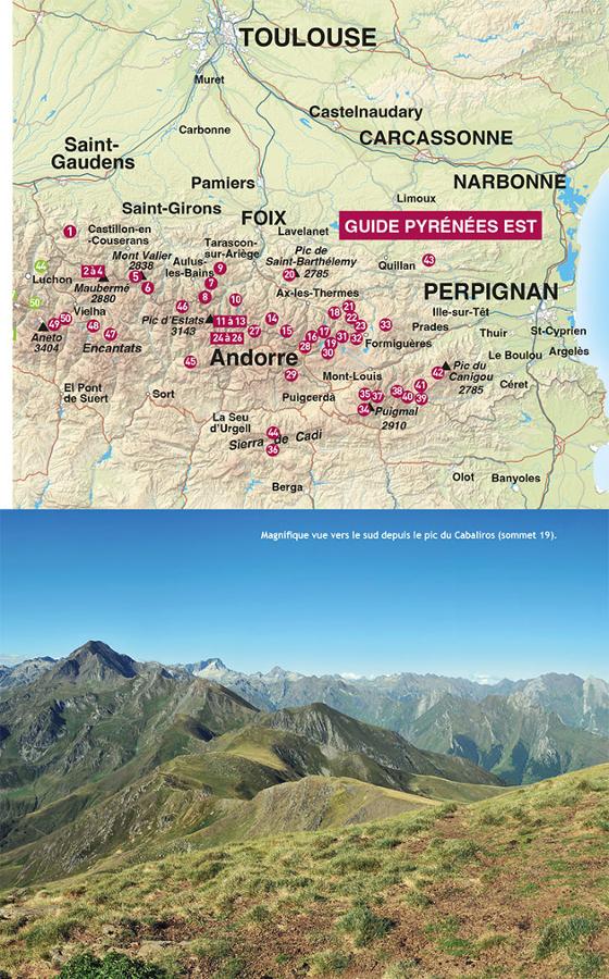 Guide de randonnées - Pyrénées ouest - 50 sommets du Pays basque au Luchonnais | Rando Editions