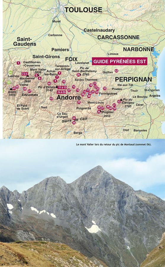 Guide de randonnées - Pyrénées est - 50 sommets de Luchon à la Catalogne | Rando Editions