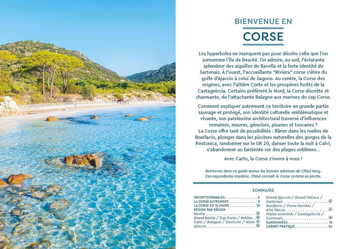 Plan détaillé - Corse - Édition 2024 | Cartoville