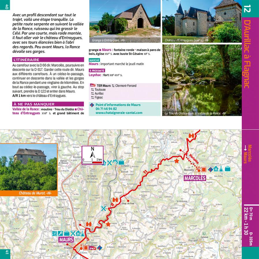 Guide vélo - De Clermont-Ferrand à Cahors à vélo | Chamina