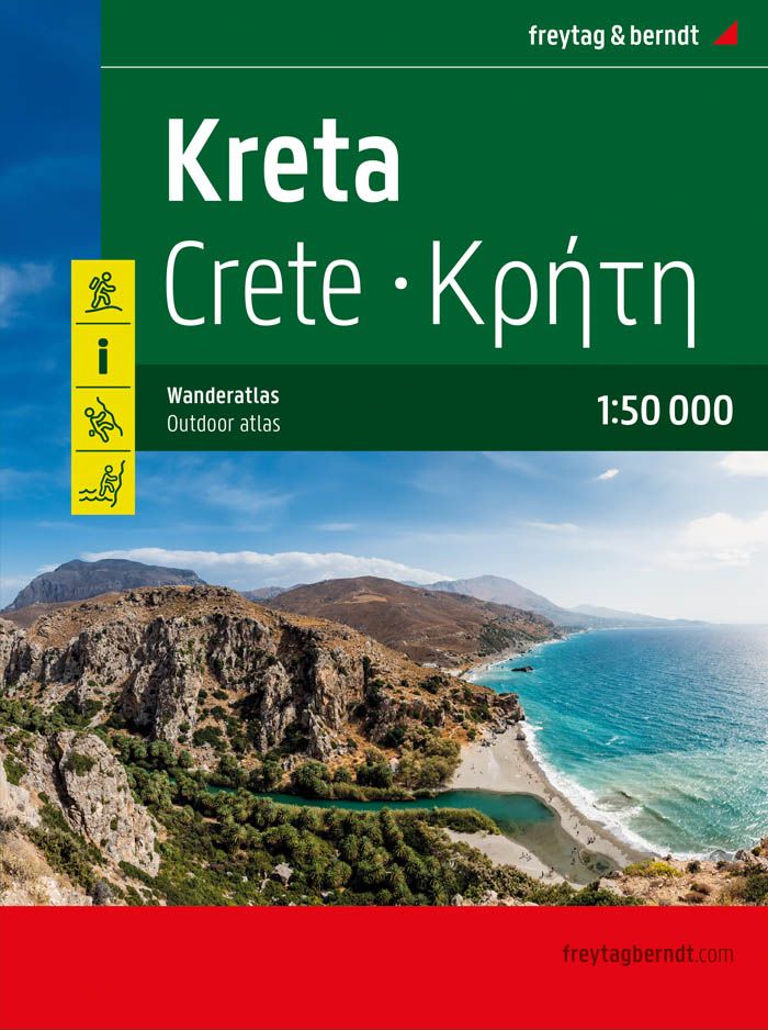 Atlas de randonnées - Crète | Freytag & Berndt