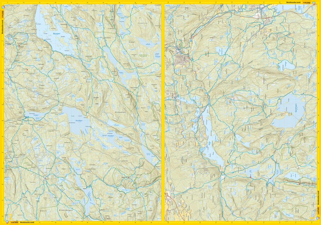 Carte de randonnée - Oslo Nord - Stikart (Norvège) | Calazo