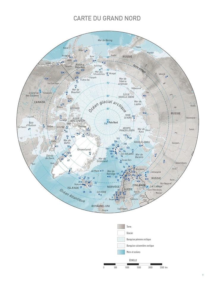 Beau livre - Grand Nord : Un voyage dans le cercle arctique | Glénat beau livre Glénat 