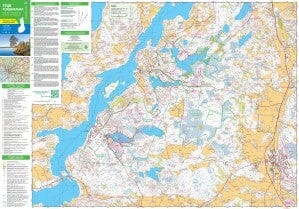 Carte de plein air n° 27 - Teijo Kurjenrahka (Finlande) | Karttakeskus carte pliée Karttakeskus 