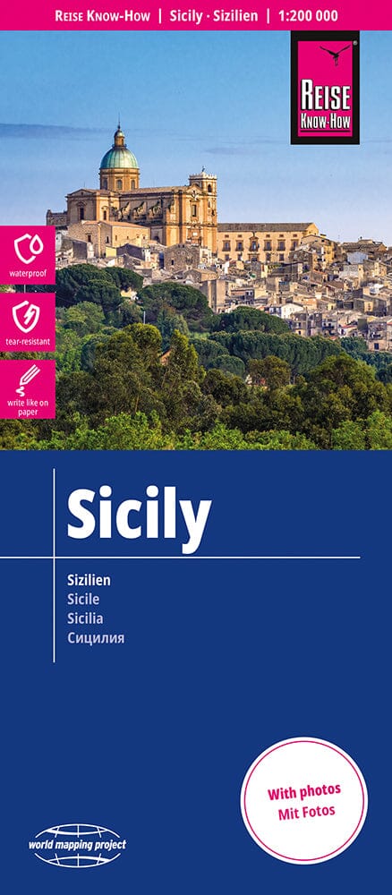 Carte routière - Sicile (Italie) | Reise Know How carte pliée Reise Know-How 