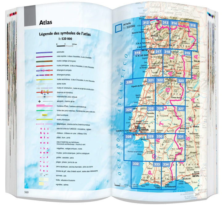 Guide, Atlas & carte routière - Portugal | Express Map guide de voyage Express Map 