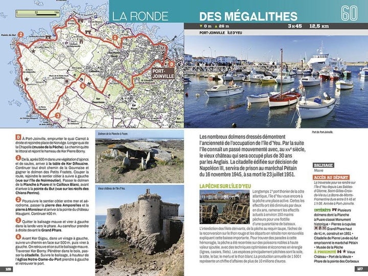 Guide de balades - Pays de la Loire, les 60 plus beaux sentiers | Chamina guide de randonnée Chamina 