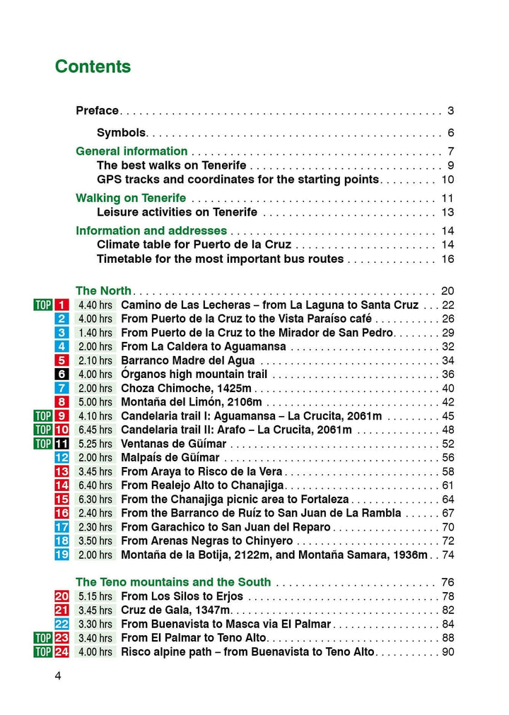 Guide de randonnée (en anglais) - Tenerife | Rother guide de randonnée Rother 