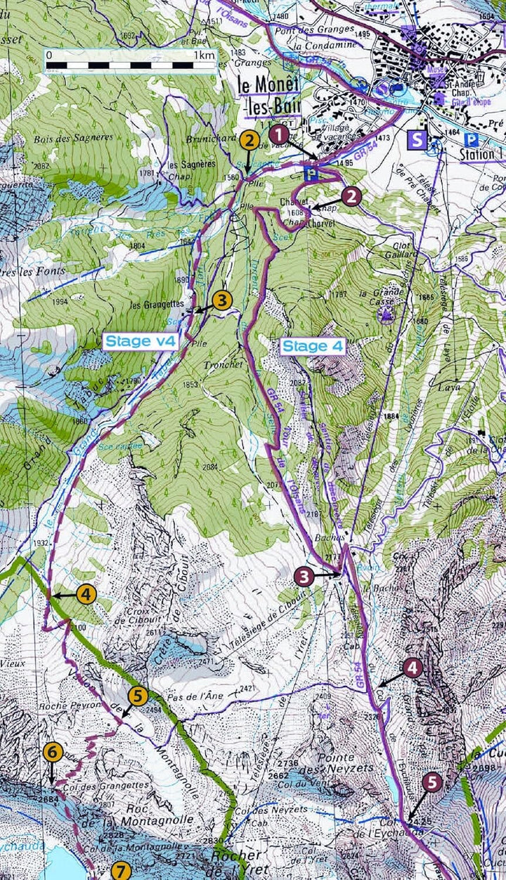 Guide de randonnée (en anglais) - Tour of the Ecrins National Park | Knife Edge Outdoor guide de randonnée Knife Edge Outdoor 