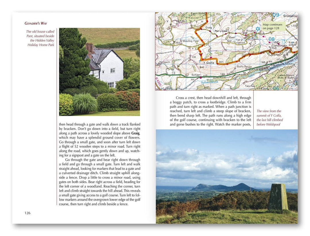 Guide de randonnées (en anglais) - Glyndwr's Way from Knighton to Welshpool | Cicerone guide de randonnée Cicerone 