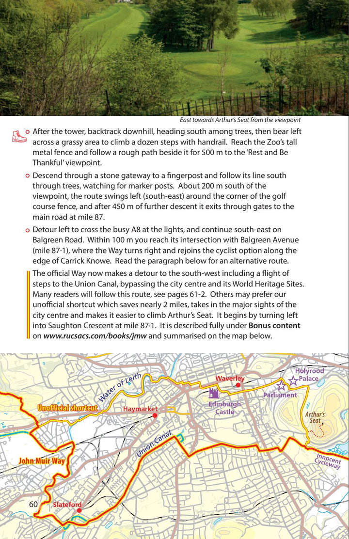 Guide de randonnées (en anglais) - John Muir Way | Rucksack Readers guide de randonnée Rucksack Readers 