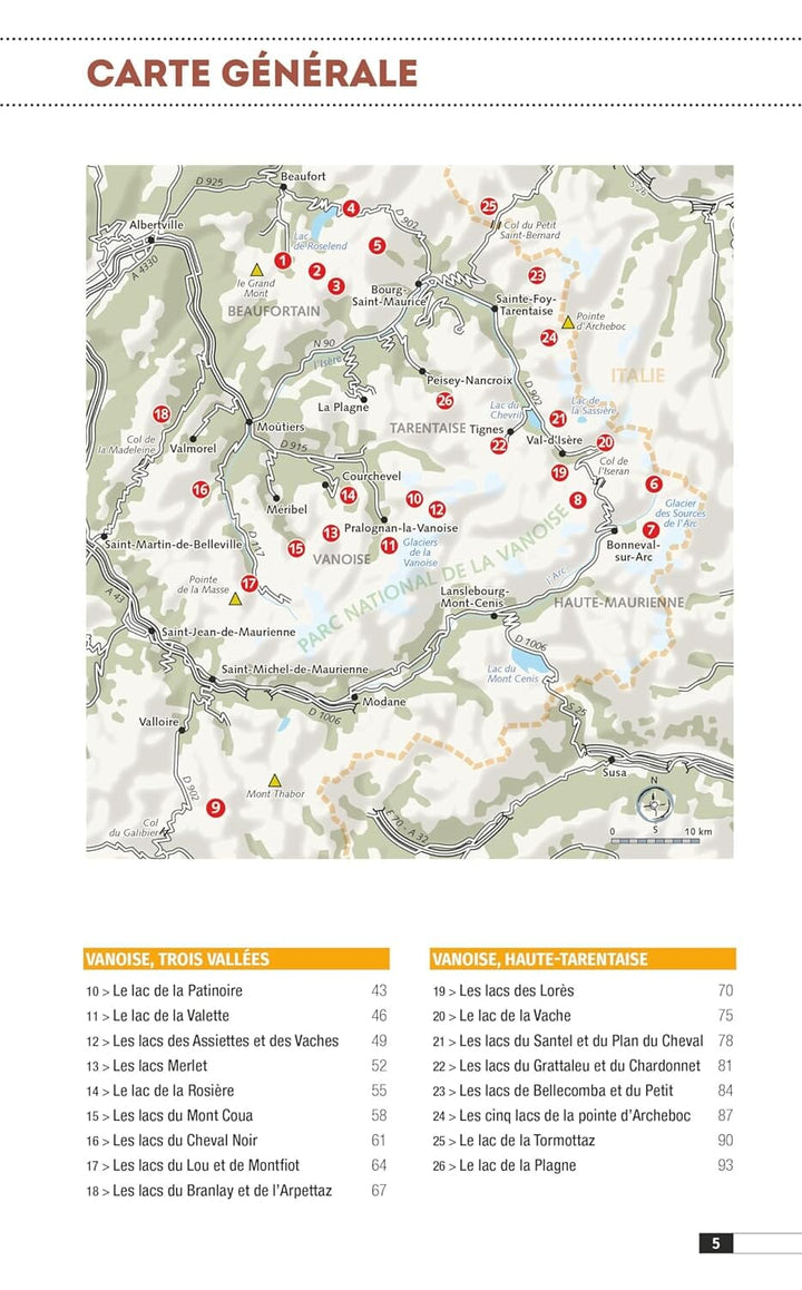 Guide de randonnées - Lacs de Savoie, les plus belles randonnées | Glénat guide de randonnée Glénat 