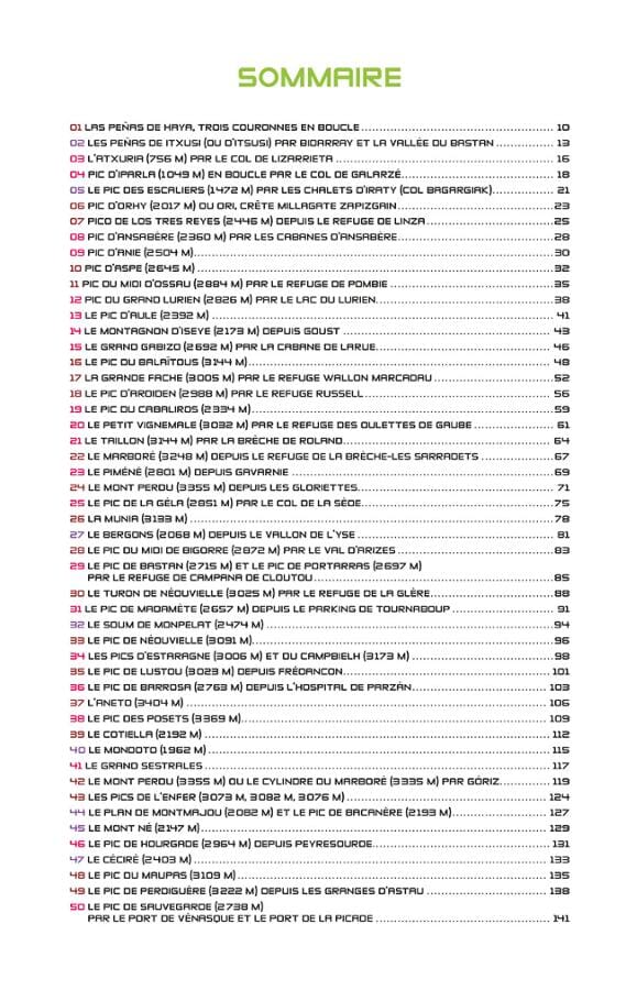 Guide de randonnées - Pyrénées ouest - 50 sommets du Pays basque au Luchonnais | Rando Editions guide de randonnée Rando Editions 