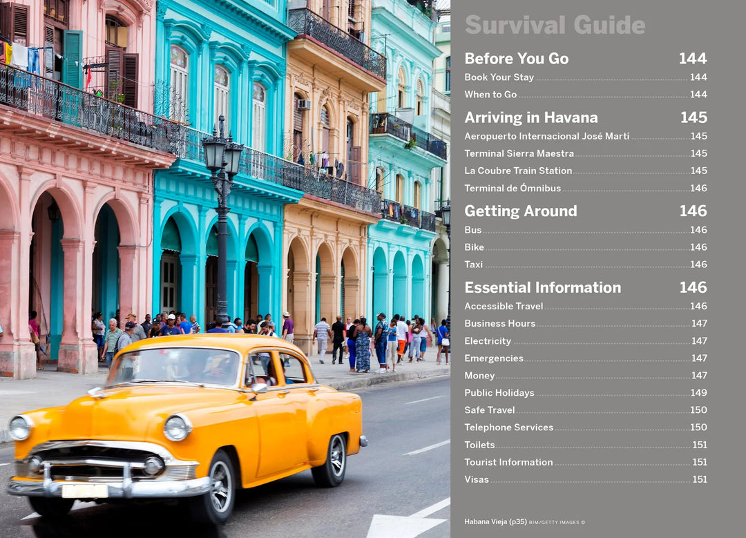 Guide de voyage de poche (en anglais) - Havana - Édition 2024 | Lonely Planet guide de voyage Lonely Planet EN 