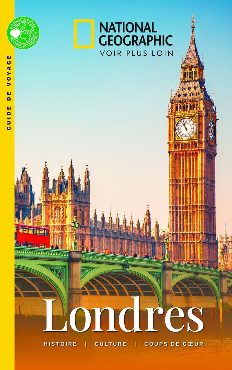 Guide de voyage de poche - Londres - Édition 2024 | National Geographic guide de voyage National Geographic 