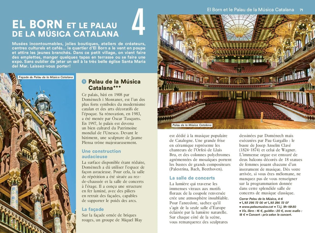 Guide de voyage de poche - Un Grand Week-end à Barcelone 2024 | Hachette guide de voyage Hachette 