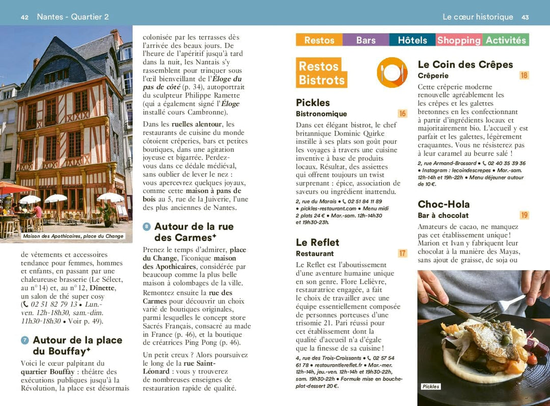 Guide de voyage de poche - Un Grand Week-end à Nantes et la côte Atlantique - Édition 2024 | Hachette guide de voyage Hachette 