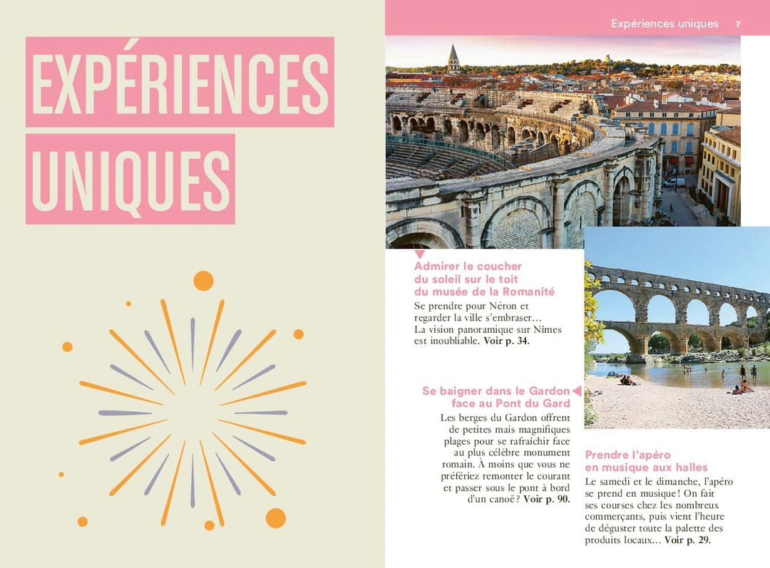 Guide de voyage de poche - Un Grand Week-end : Nîmes et ses environs - Édition 2024 | Hachette guide de voyage Hachette 