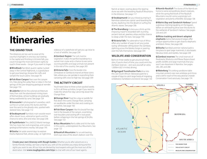 Guide de voyage (en anglais) - Namibia - Édition 2024 | Rough Guides guide de voyage Rough Guides 