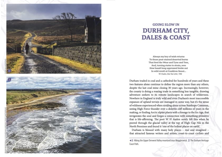 Guide de voyage (en anglais) - Slow Travel Durham: City, Dales & Coast | Bradt guide de voyage Bradt 