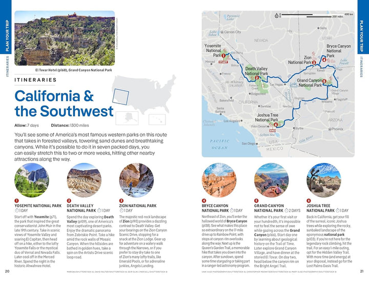 Guide de voyage (en anglais) - USA's National Parks - Édition 2024 | Lonely Planet guide de voyage Lonely Planet EN 