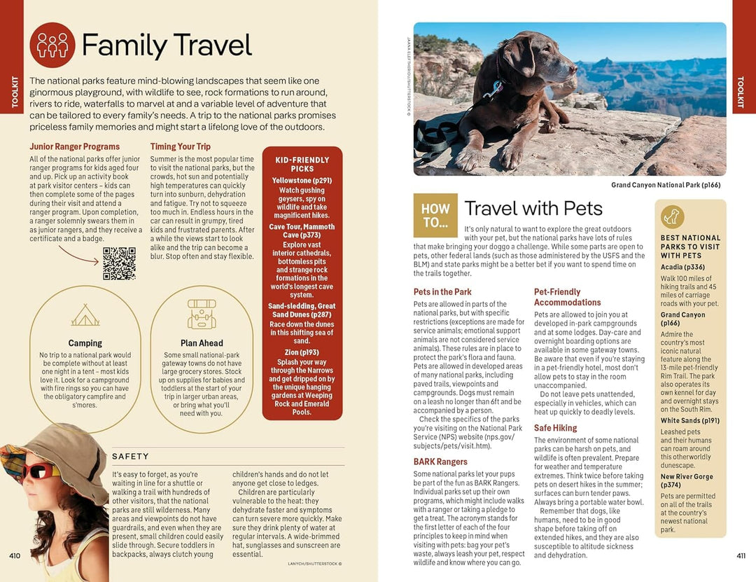 Guide de voyage (en anglais) - USA's National Parks - Édition 2024 | Lonely Planet guide de voyage Lonely Planet EN 
