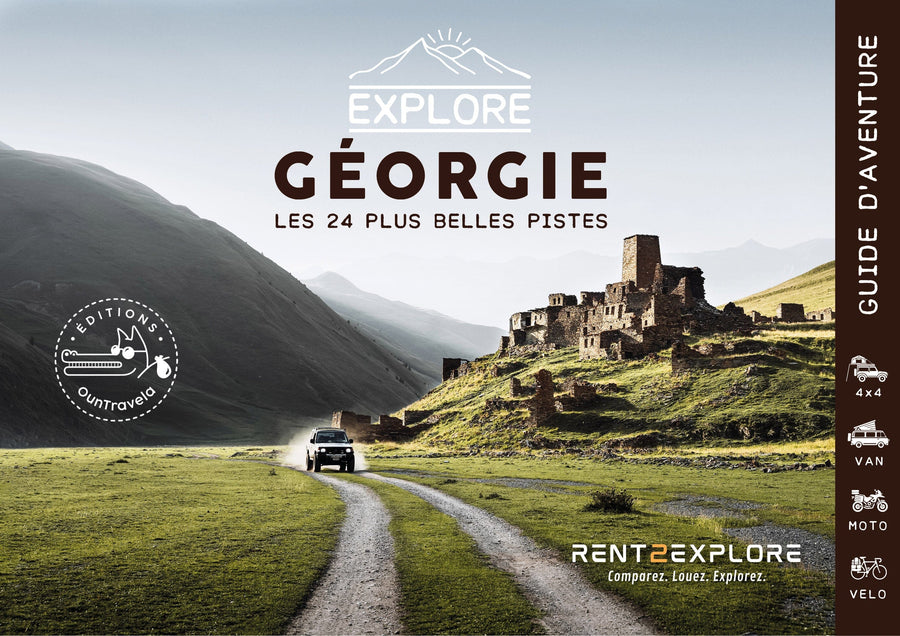 Guide de voyage - Explore Géorgie, Les 24 plus belles pistes van, 4x4, moto & vélo | OunTravela guide de voyage OunTravela 
