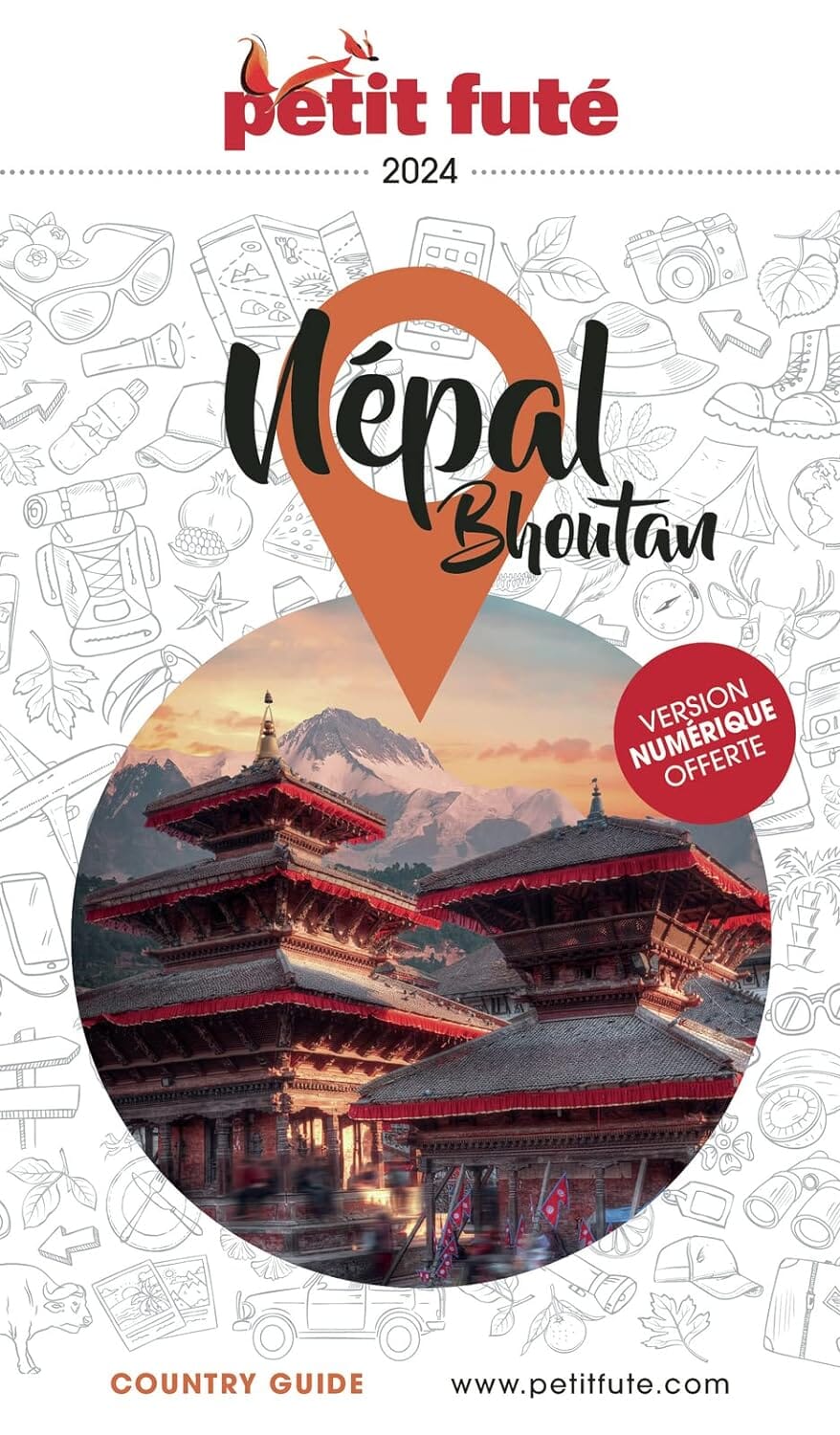 Guide de voyage - Népal, Bhoutan 2024 | Petit Futé guide de voyage Petit Futé 