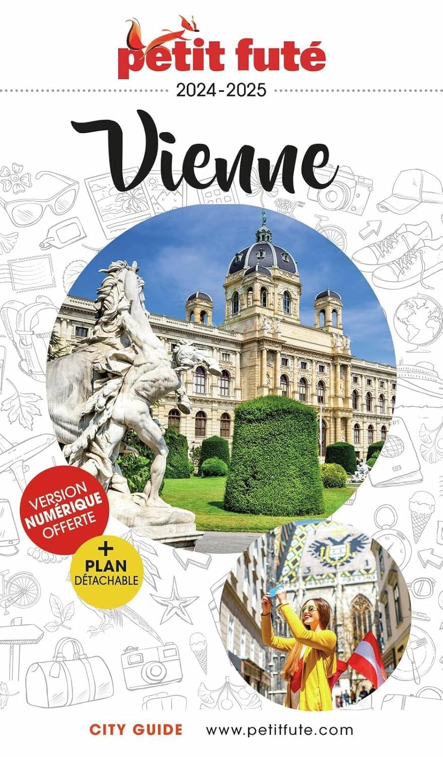 Guide de voyage - Vienne 2024/25 + plan | Petit Futé guide de voyage Petit Futé 