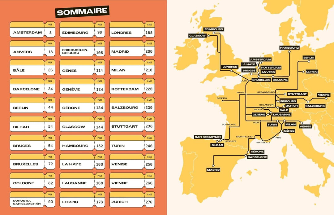 Guide du Routard - 30 city-trips en train en Europe | Hachette guide de voyage Hachette 