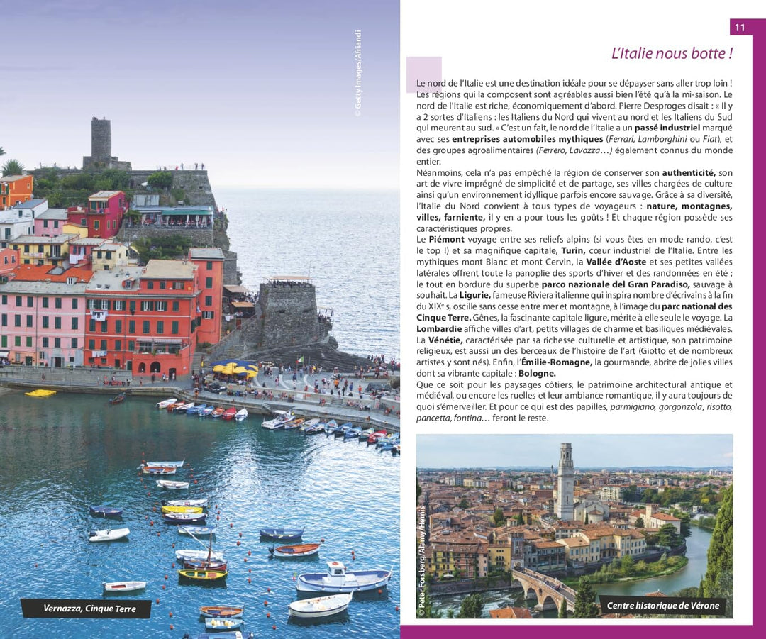 Guide du Routard - Italie du Nord 2024/25 (sans les lacs italiens, Venise et Milan) | Hachette guide de voyage Hachette 