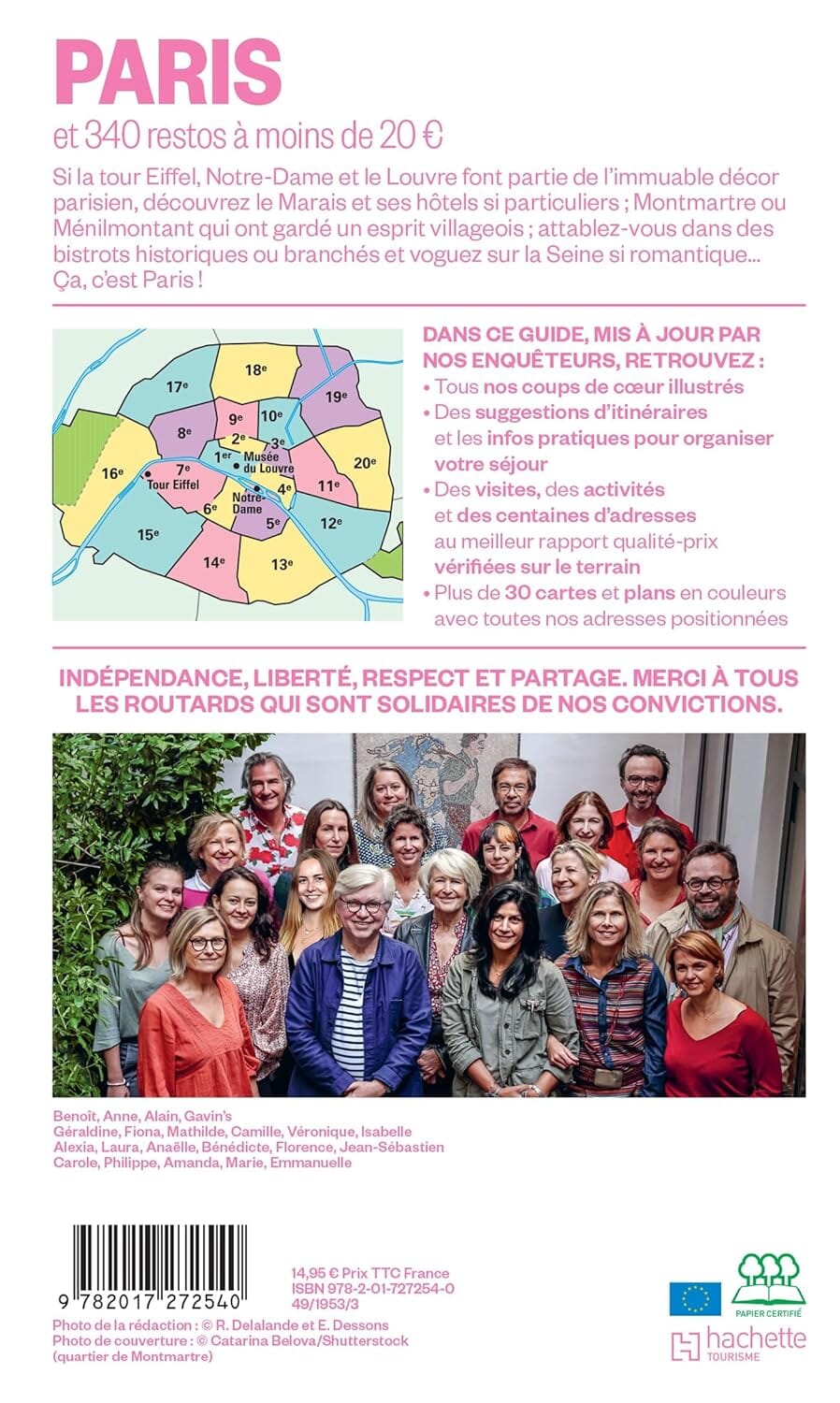 Guide du Routard - Paris & des anecdotes surprenantes 2024/25 | Hachette guide de voyage Hachette 