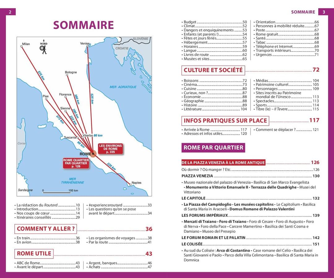 Guide du Routard - Rome 2025/26 + plan | Hachette guide de voyage Hachette 