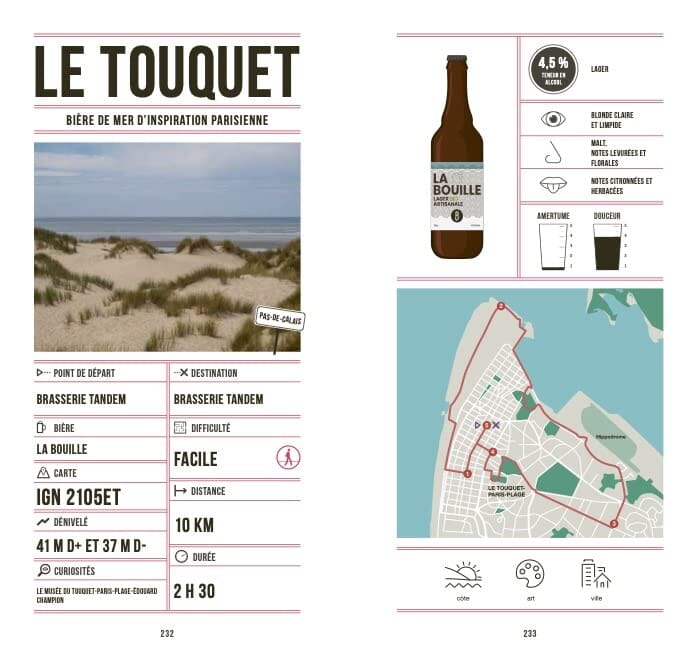 Guide - Randos Bière Hauts-de-France, La façon la plus rafraîchissante de voir les Hauts-de-France guide de randonnée Outdoor 