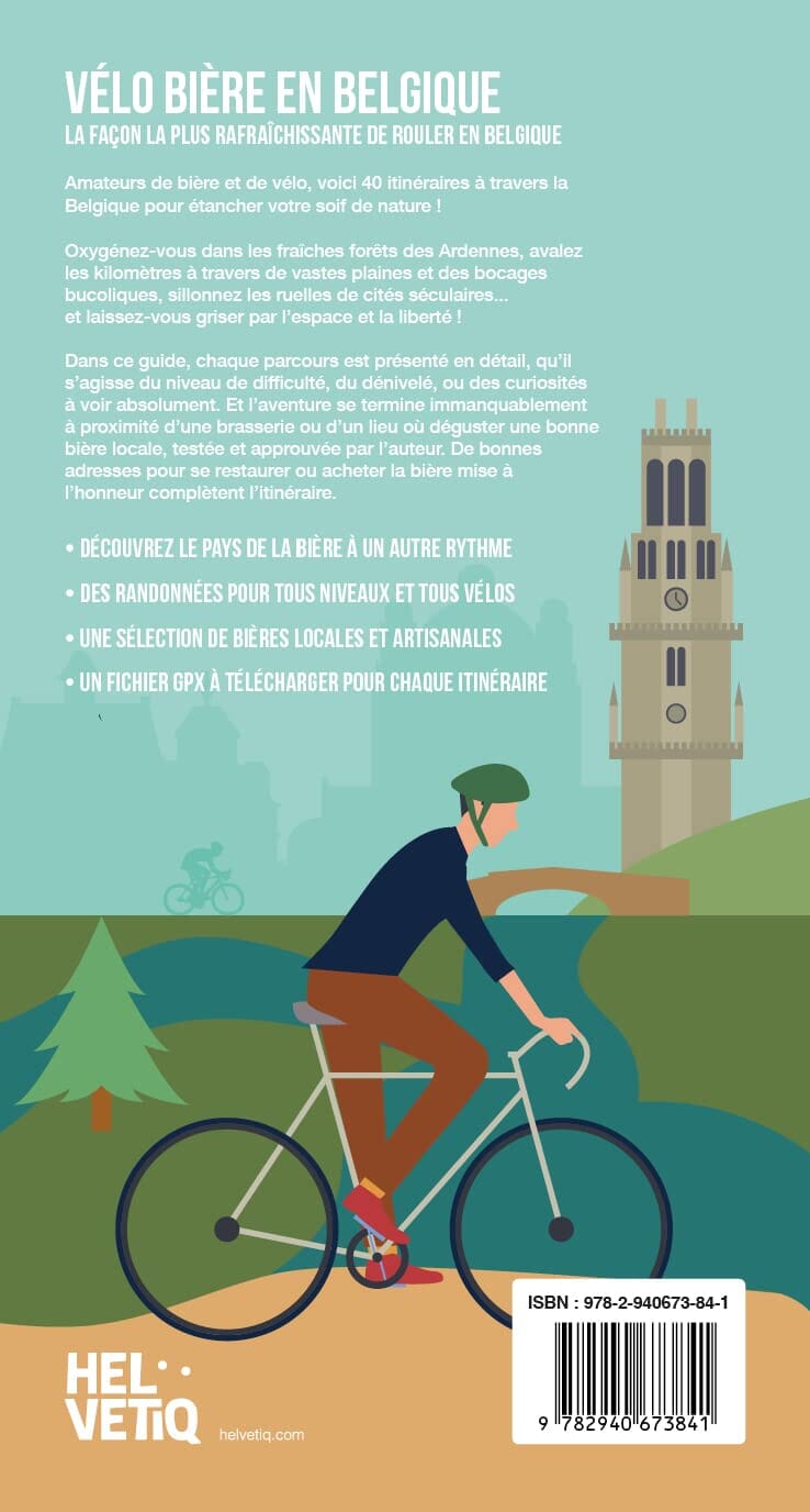 Guide - Vélo bière en Belgique guide de randonnée Outdoor 