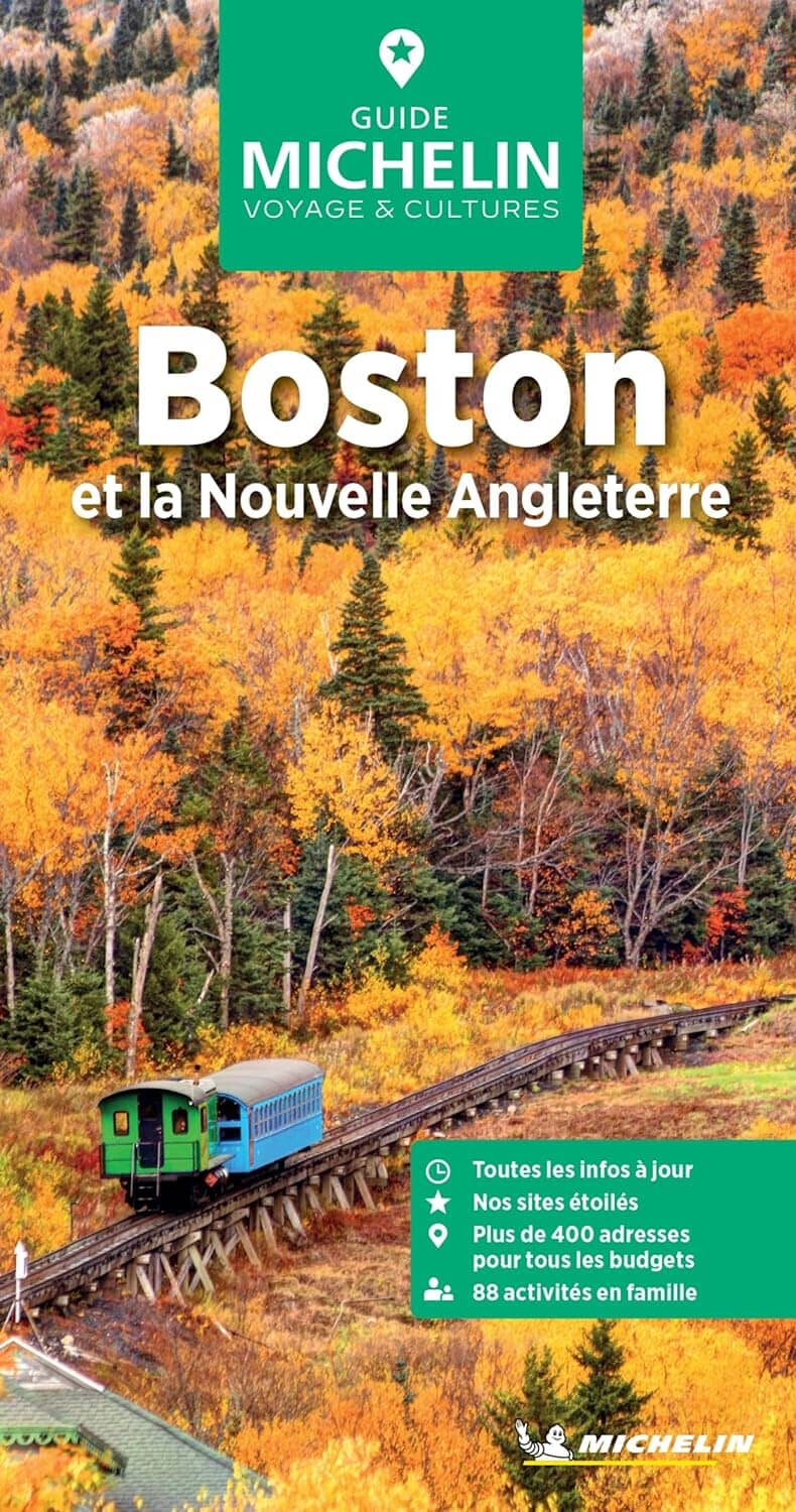 Guide Vert - Boston et la Nouvelle Angleterre - Édition 2024 | Michelin guide de voyage Michelin 