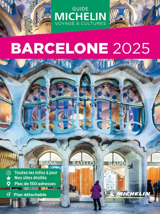 Guide Vert compact- Barcelone 2025 | Michelin guide de voyage Michelin 