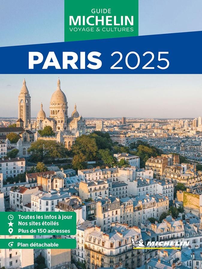 Guide Vert compact - Paris + plan 2025 | Michelin guide de voyage Michelin 