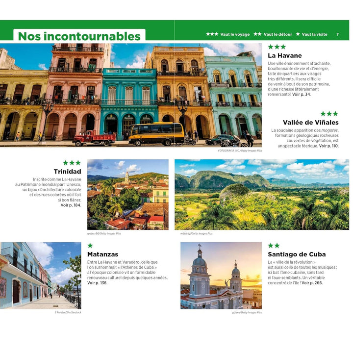 Guide Vert - Cuba - Édition 2024 | Michelin guide de voyage Michelin 