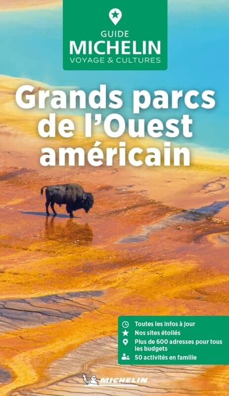 Guide Vert - Grands parcs de l'ouest américain - Édition 2024 | Michelin guide de voyage Michelin 