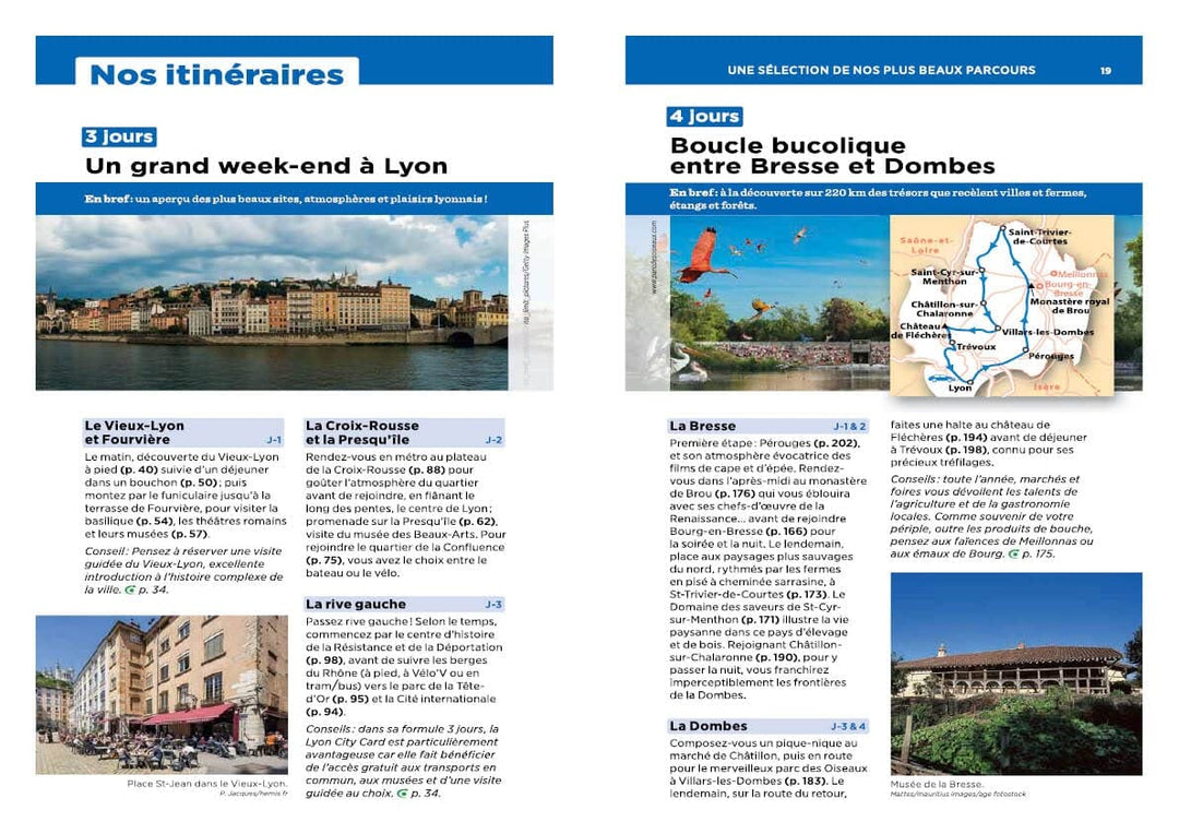 Guide Vert - Lyon & sa région (St-Etienne, Vienne, Beaujolais, Forez-Dombes, Bugey) - Édition 2022 | Michelin guide de voyage Michelin 