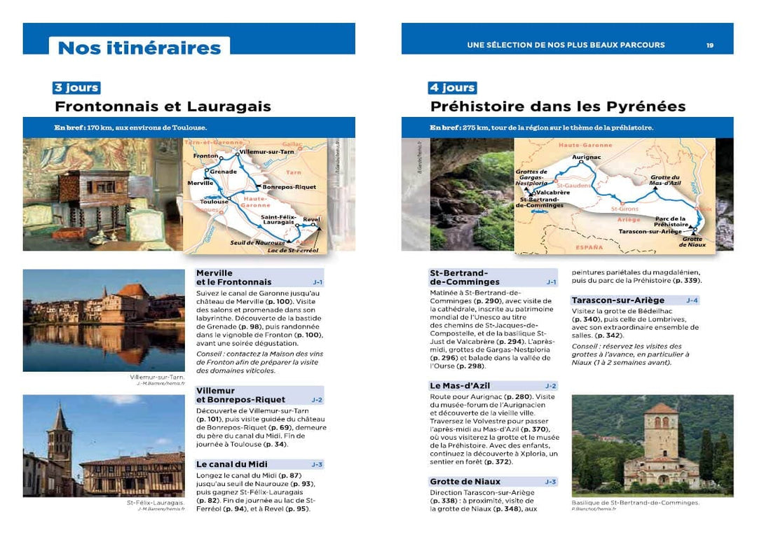 Guide Vert - Midi Toulousain, Pyrénées, Gers - Édition 2022 | Michelin guide de voyage Michelin 