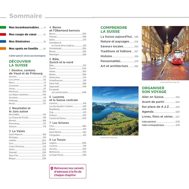 Guide Vert - Suisse- Édition 2024 | Michelin guide de voyage Michelin 