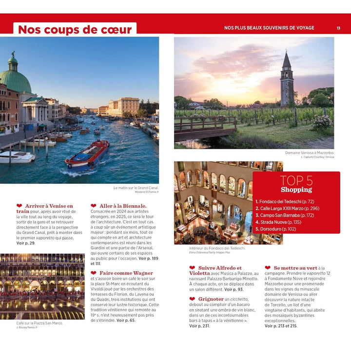 Guide Vert - Venise - Édition 2024 | Michelin guide de voyage Michelin 