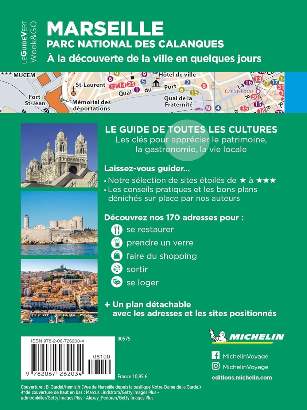 Guide Vert Week & GO - Marseille - Édition 2024 | Michelin guide de voyage Michelin 