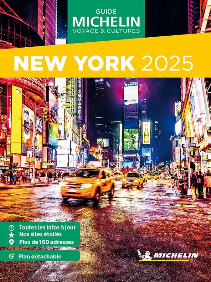 Guide Vert Week & GO - New York + plan 2025 | Michelin guide de voyage Michelin 