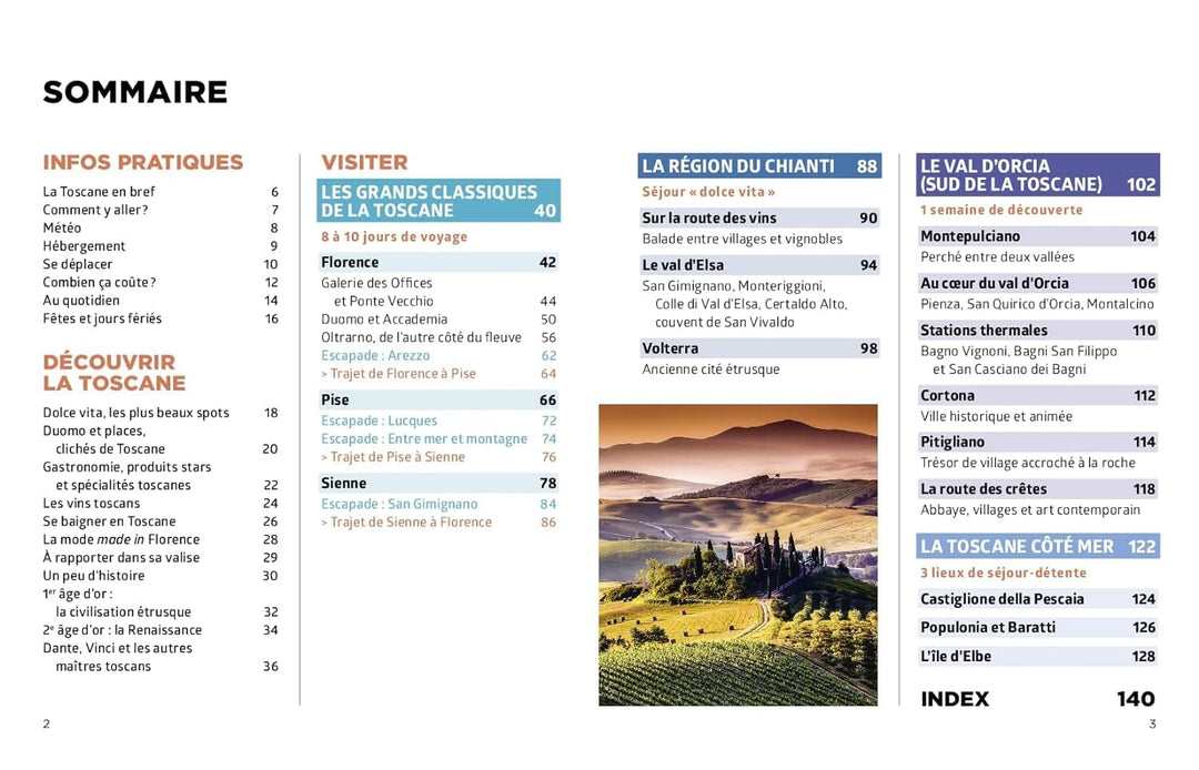 Le guide Simplissime - Toscane - Édition 2024 | Hachette guide de voyage Hachette 